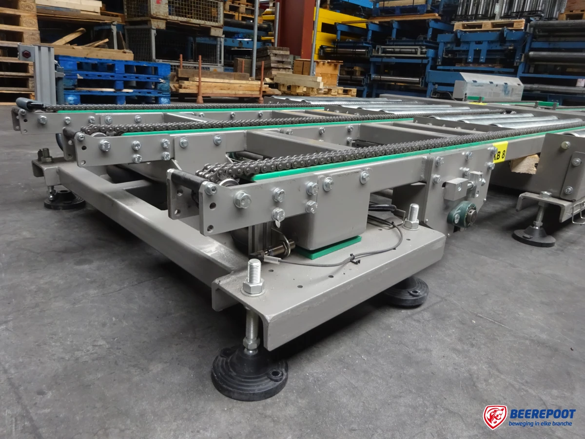 Rollenbaan-/kettingbaanwissels